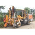 Hydraulic guardrail Pile Drilling Rig